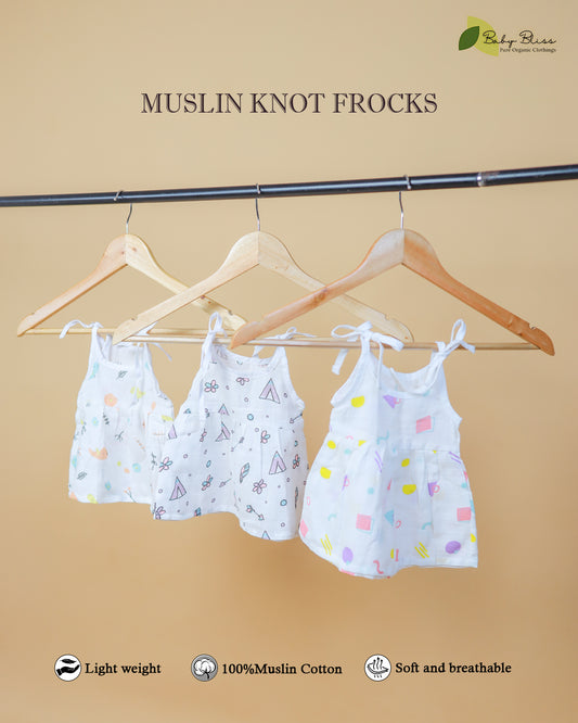 Muslin Knot Frocks