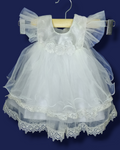 White Flared Frocks