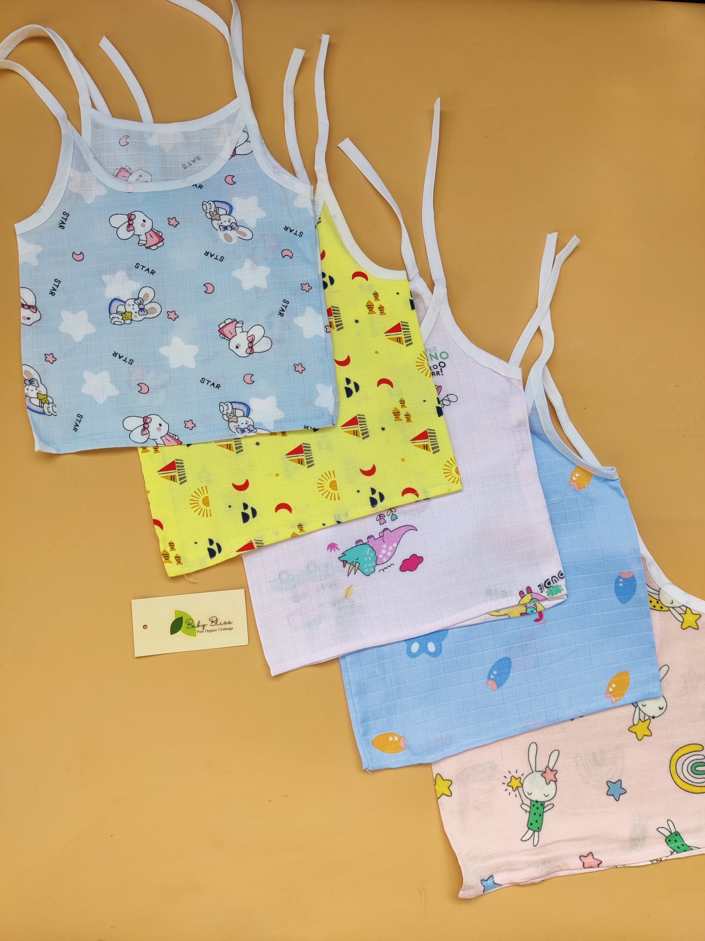 Muslin Knot Jablas - Color Printed