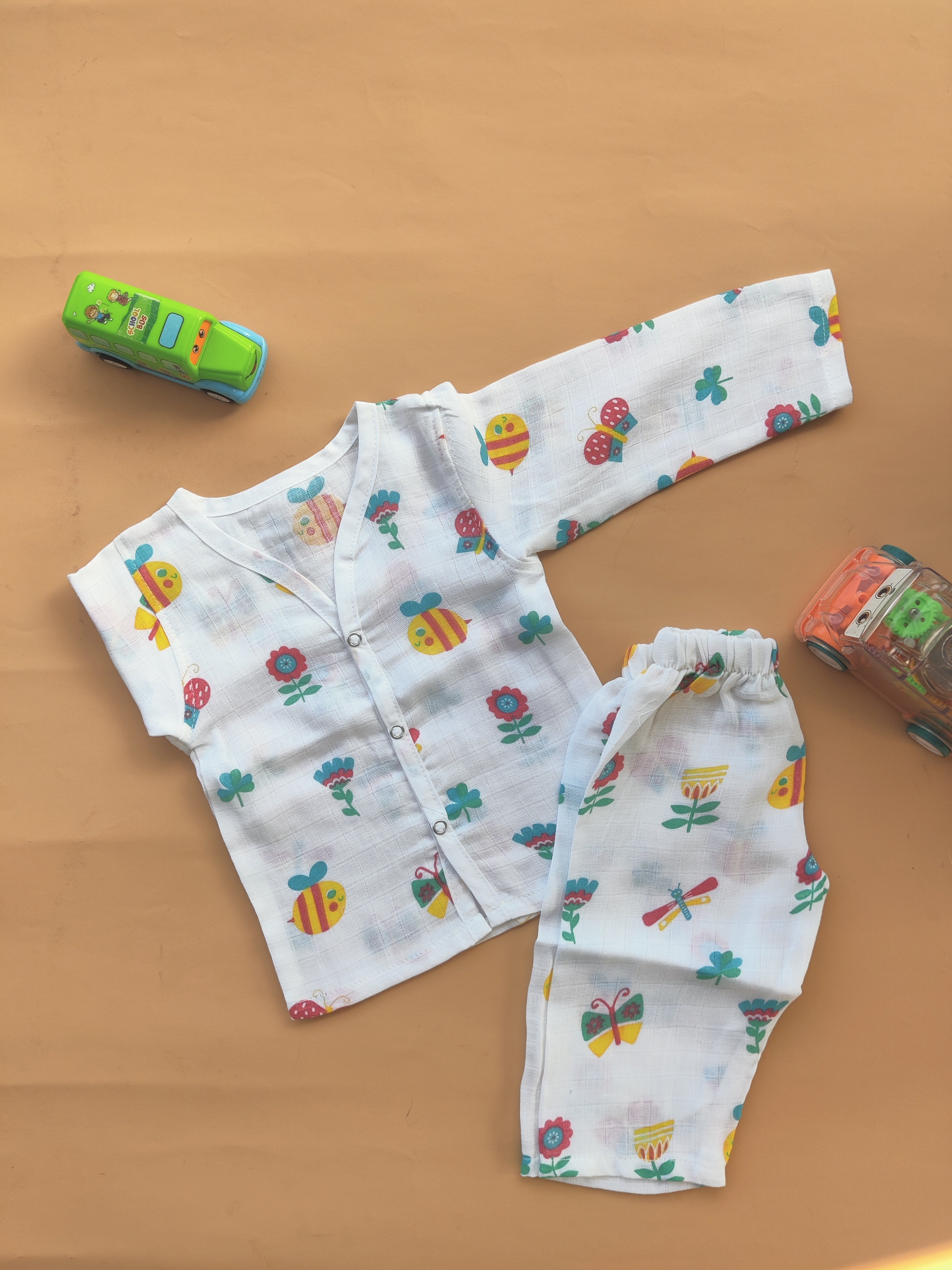 Muslin Sleepsuit (0-6 Months)