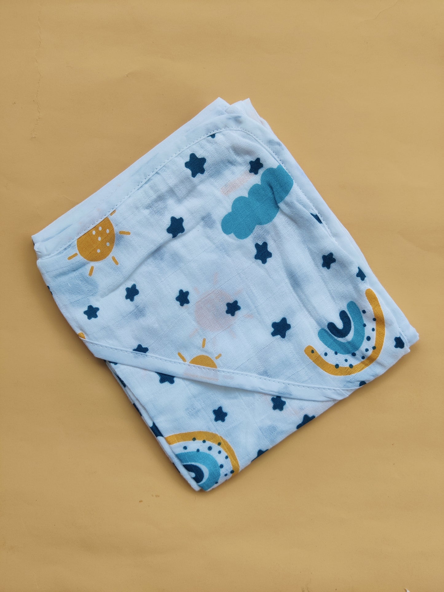 Muslin Hooded Towel – Single Layered