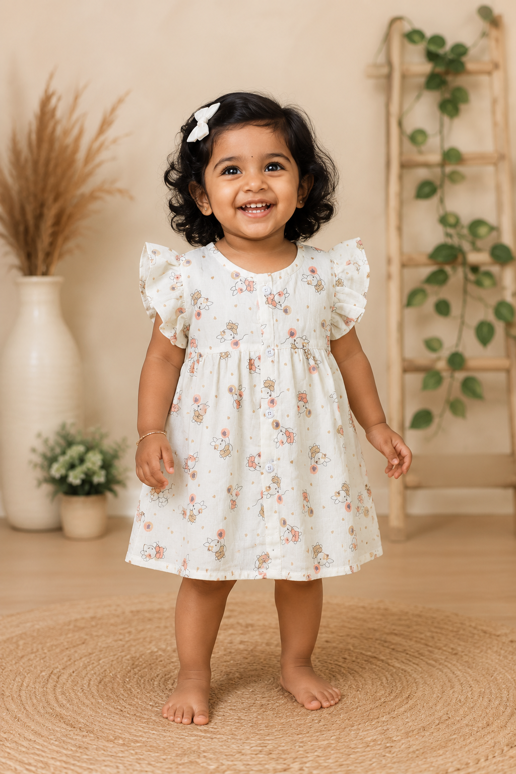 Muslin Frill Frocks