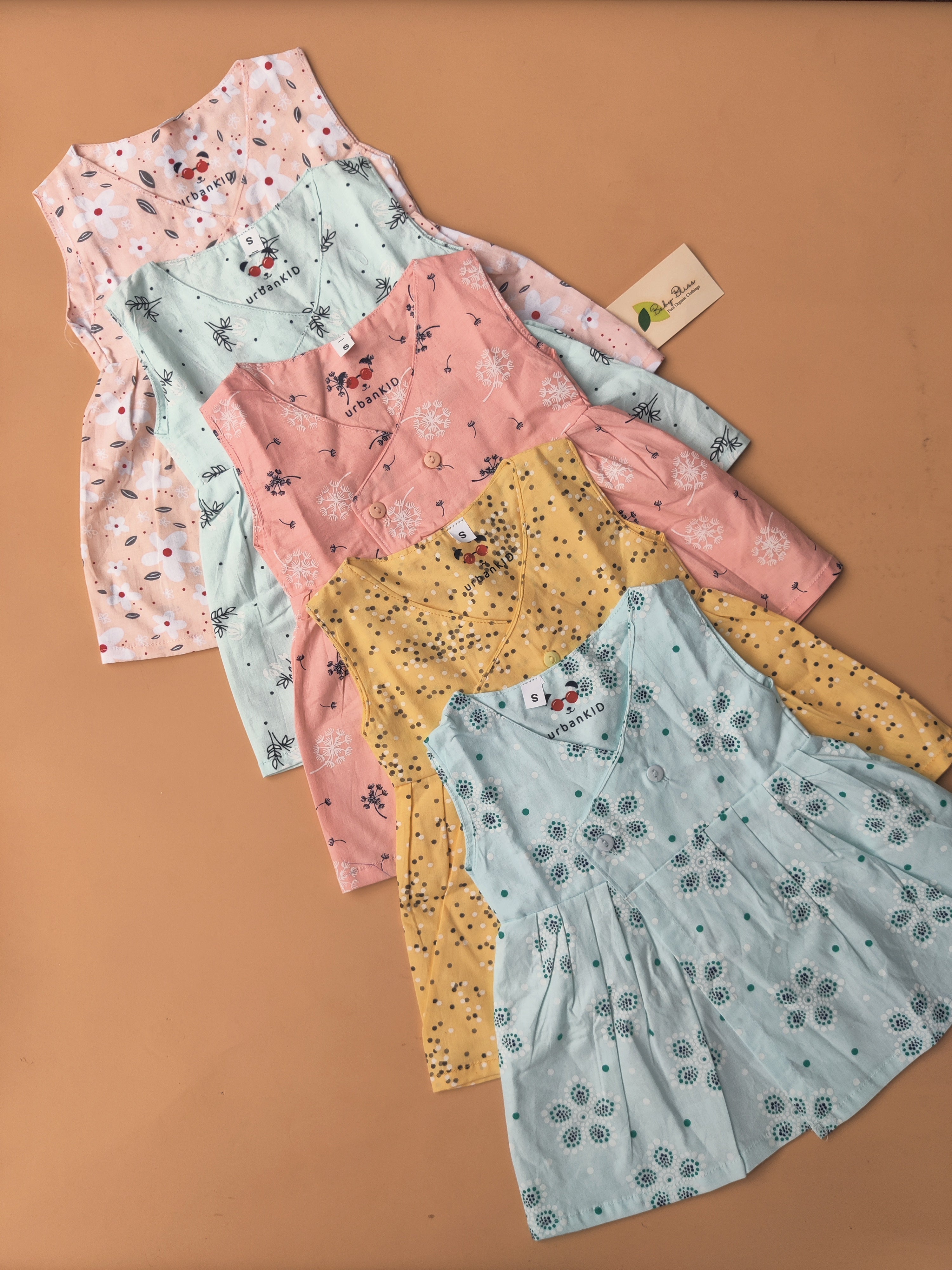 Cotton Cross Over Frocks