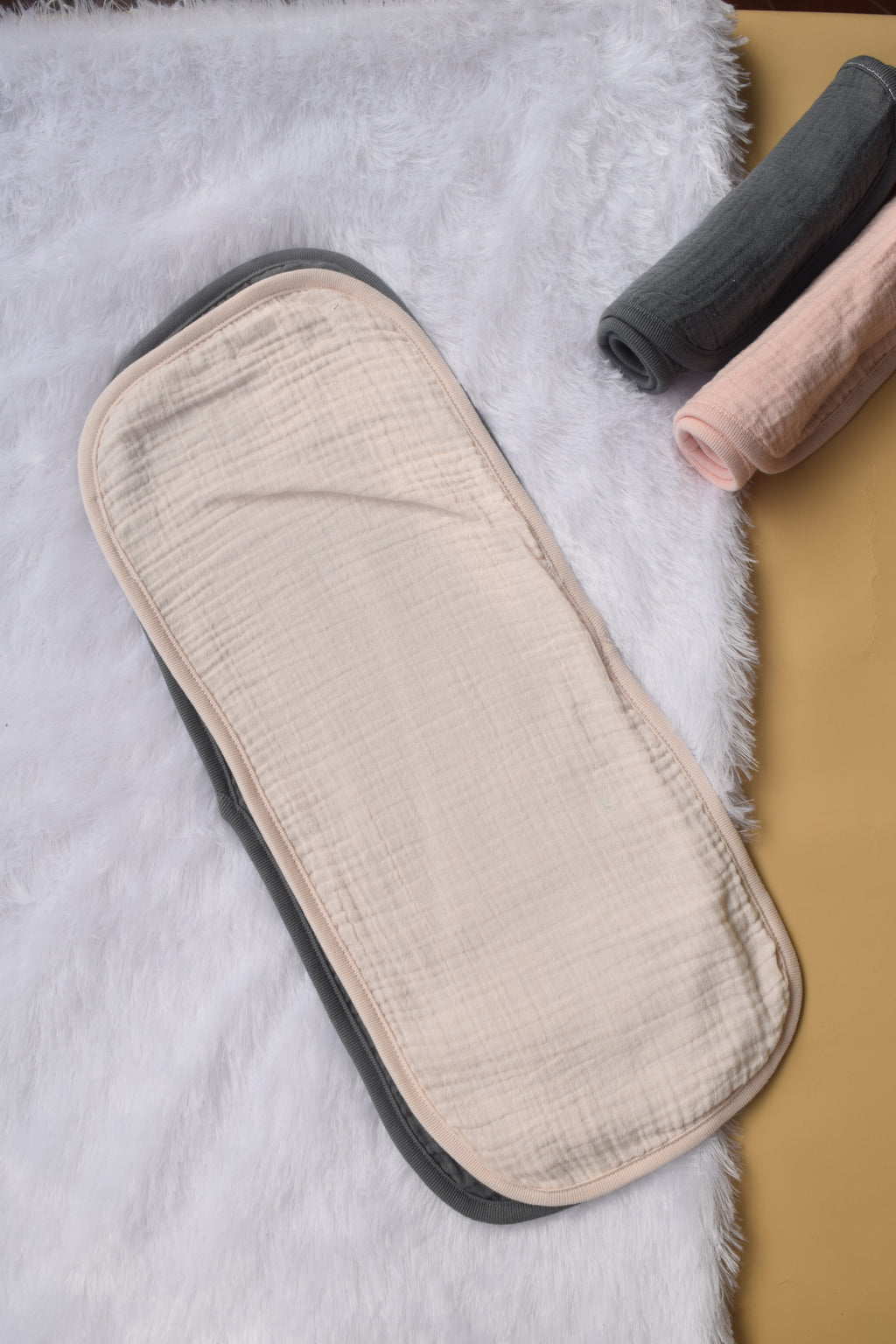 Muslin + Terry Burp Cloth