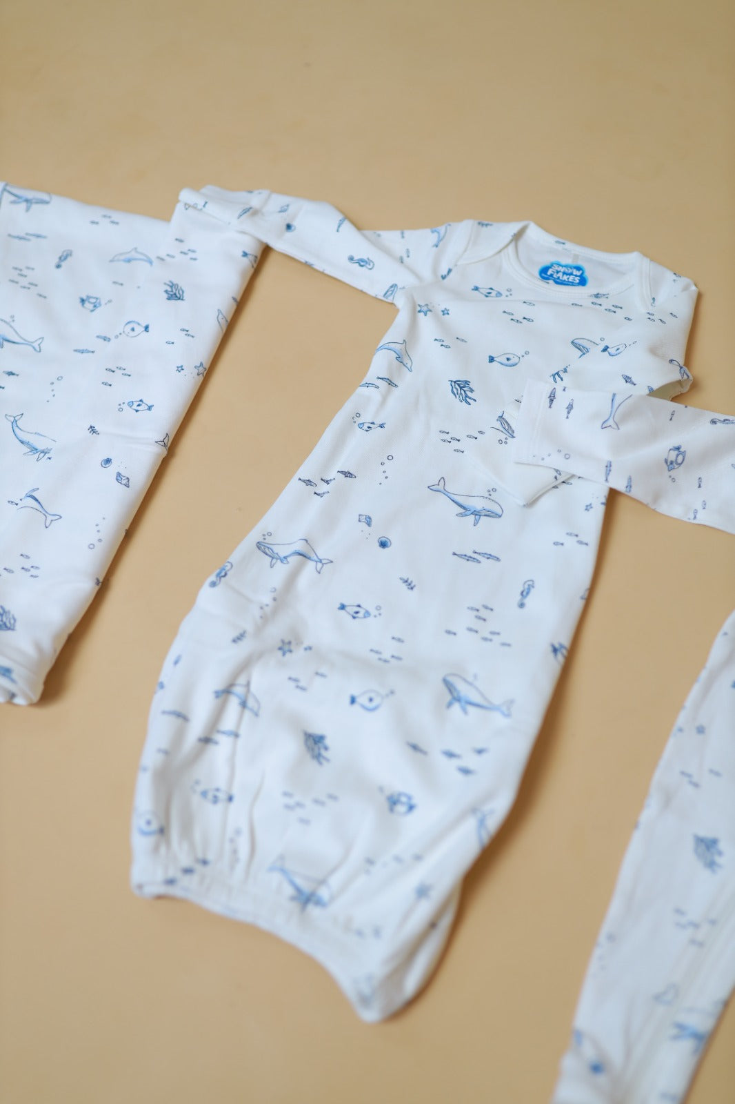 Organic cotton New Born Kit - Dolphin