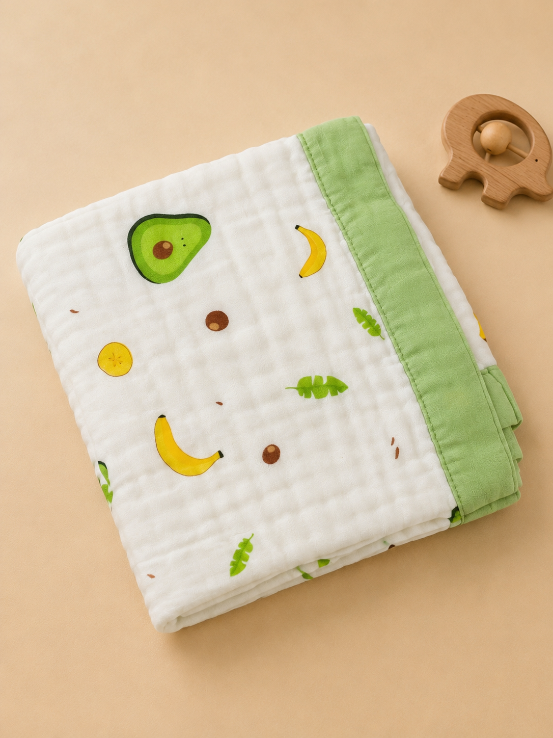 Crinkled Muslin Blankets - 6 Layered