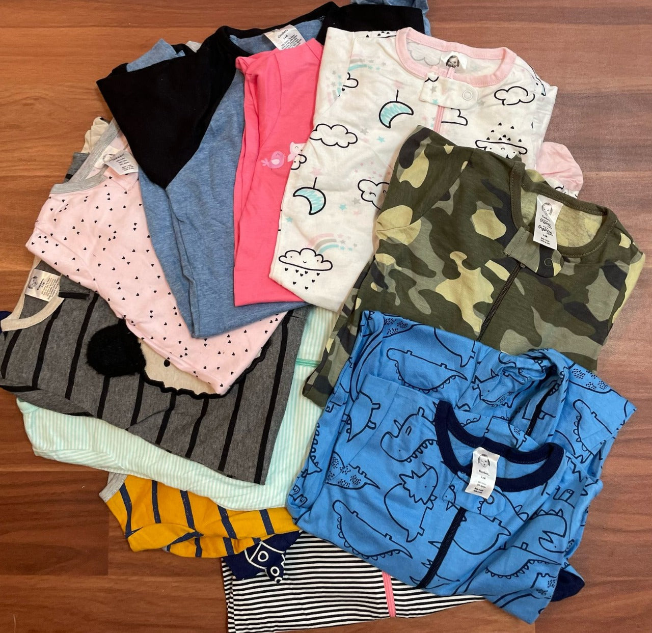 Cotton Rompers - Pack of 3