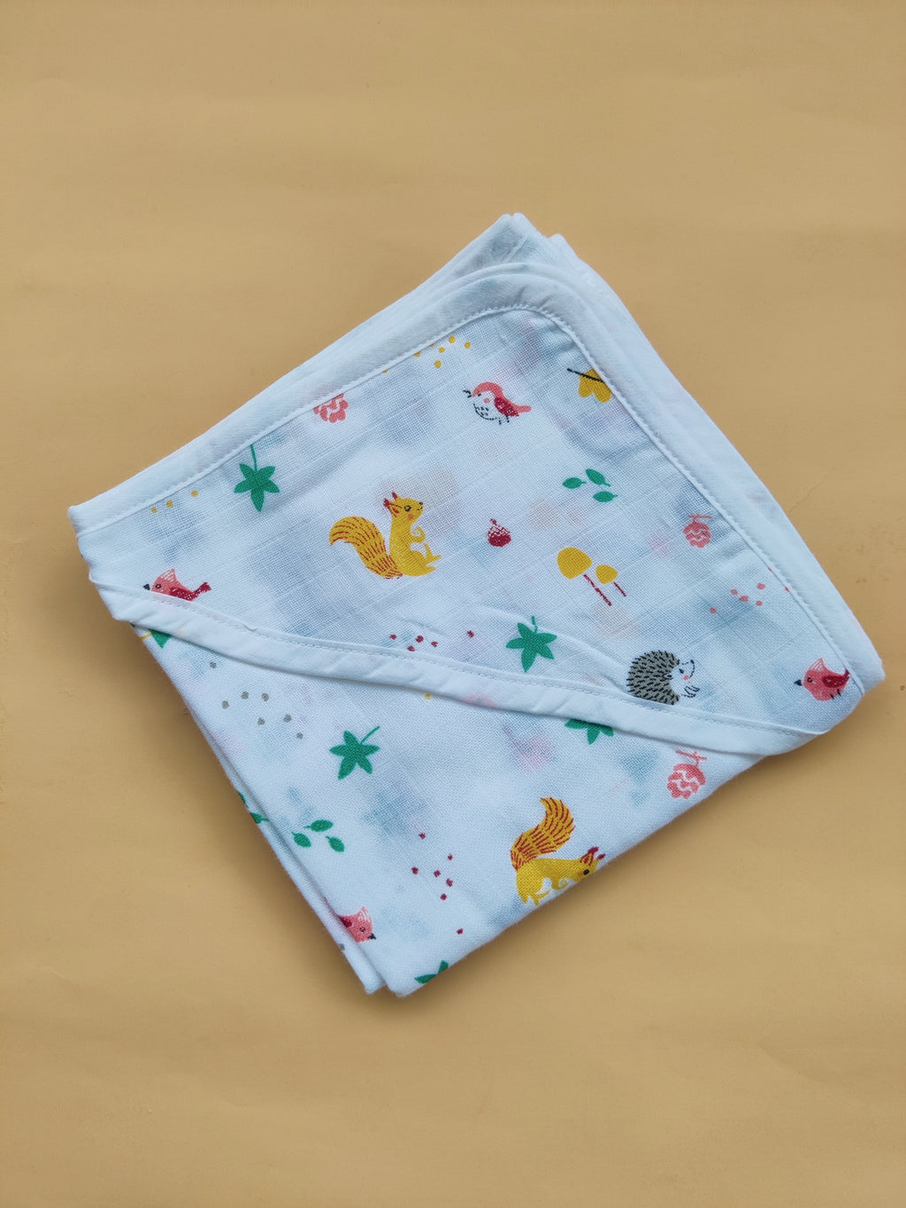 Premium Muslin Double Layered Hooded Towel