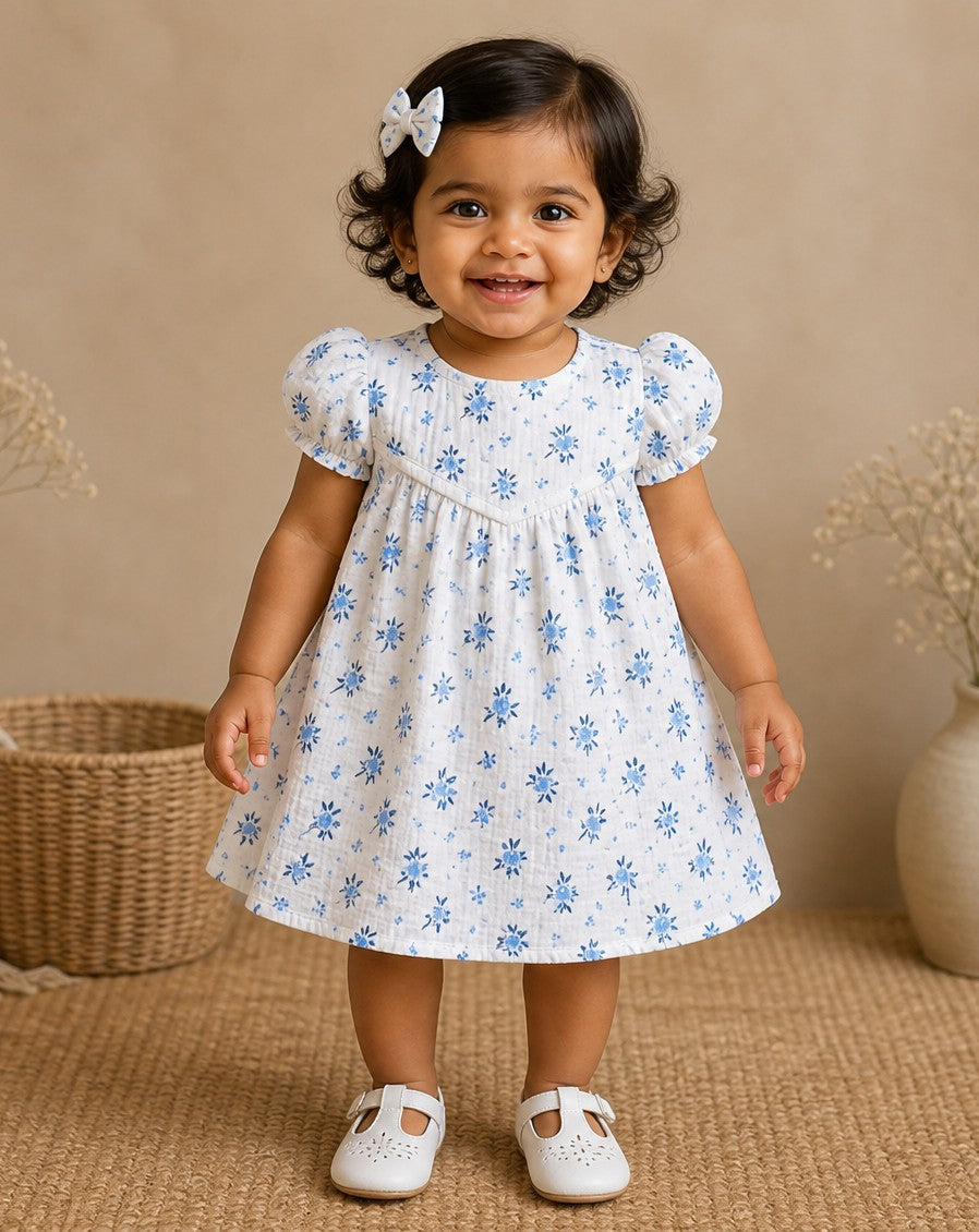 Premium Crinkled Muslin Frocks