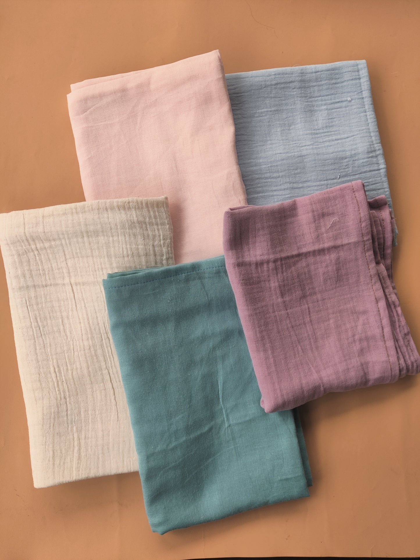 Muslin Cotton Towels - Pack of 3