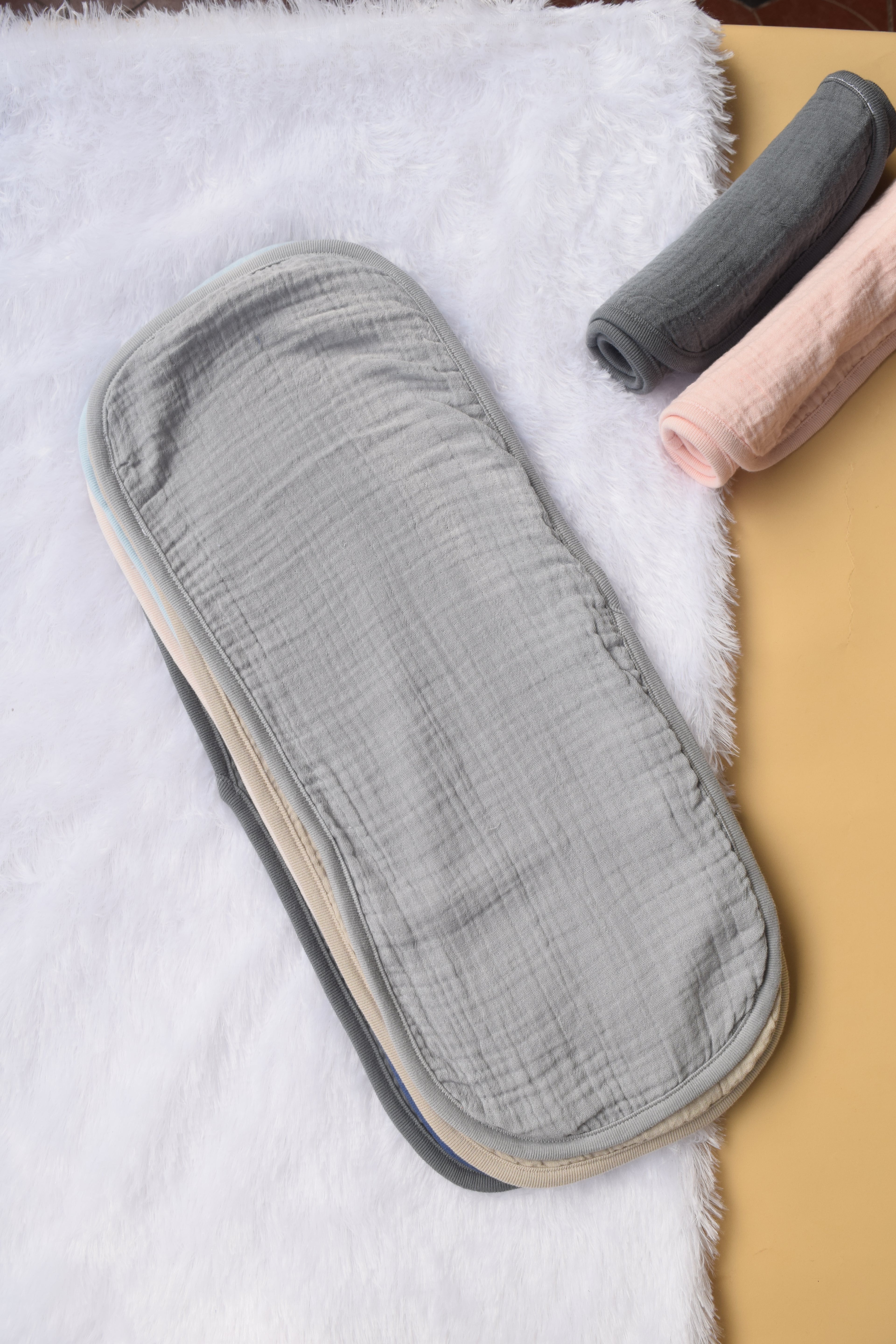 Muslin + Terry Burp Cloth