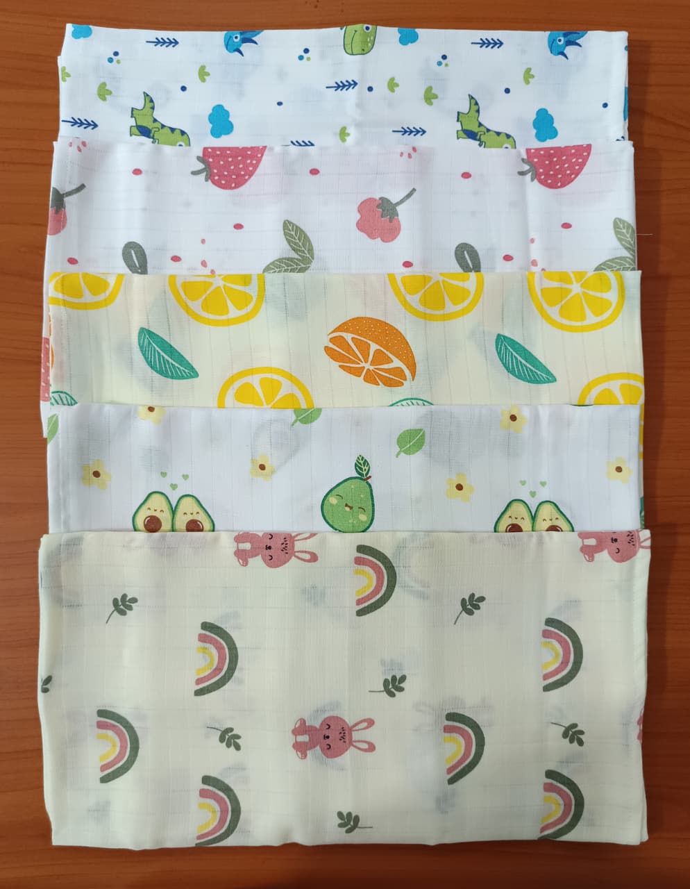 Muslin Cotton Towels 70 x 70 cms - Pack of Two