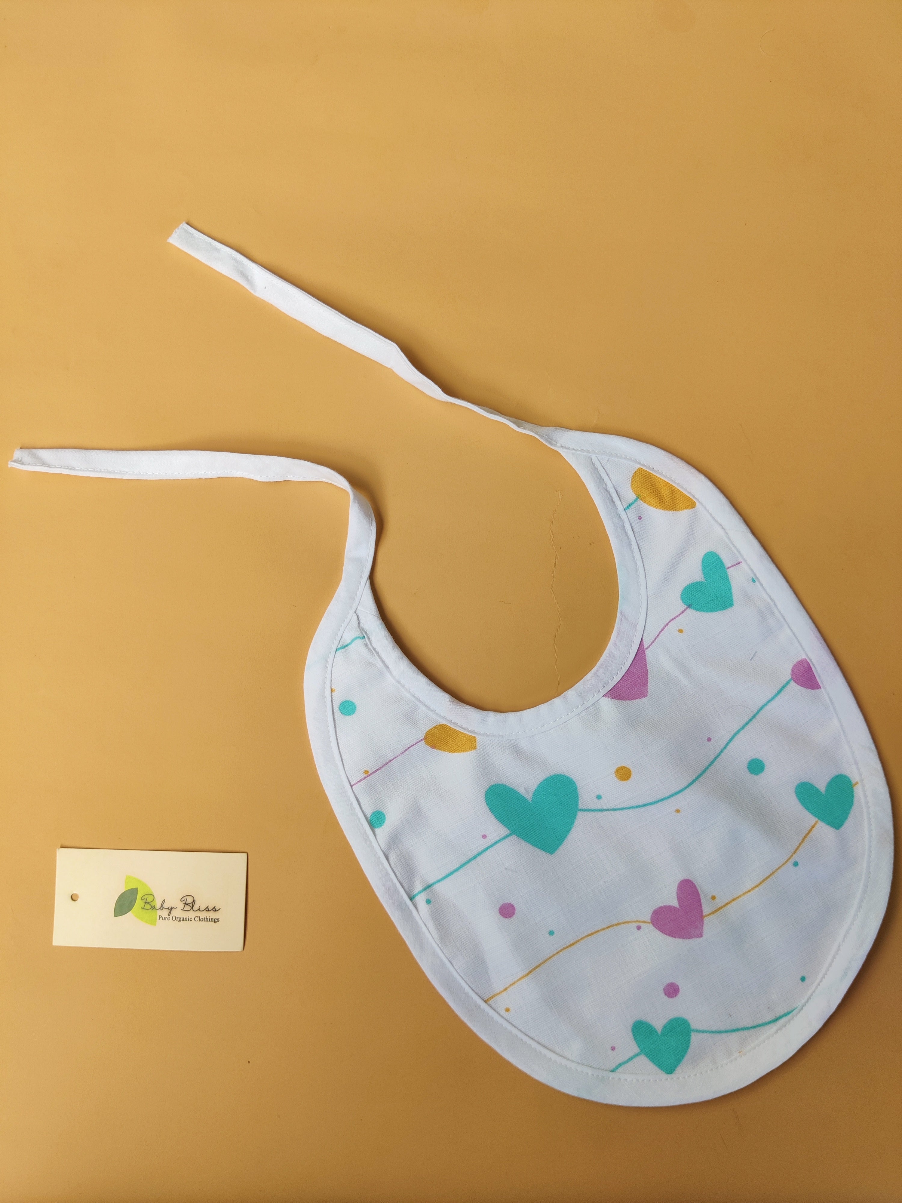 Muslin 4-Layered Bibs