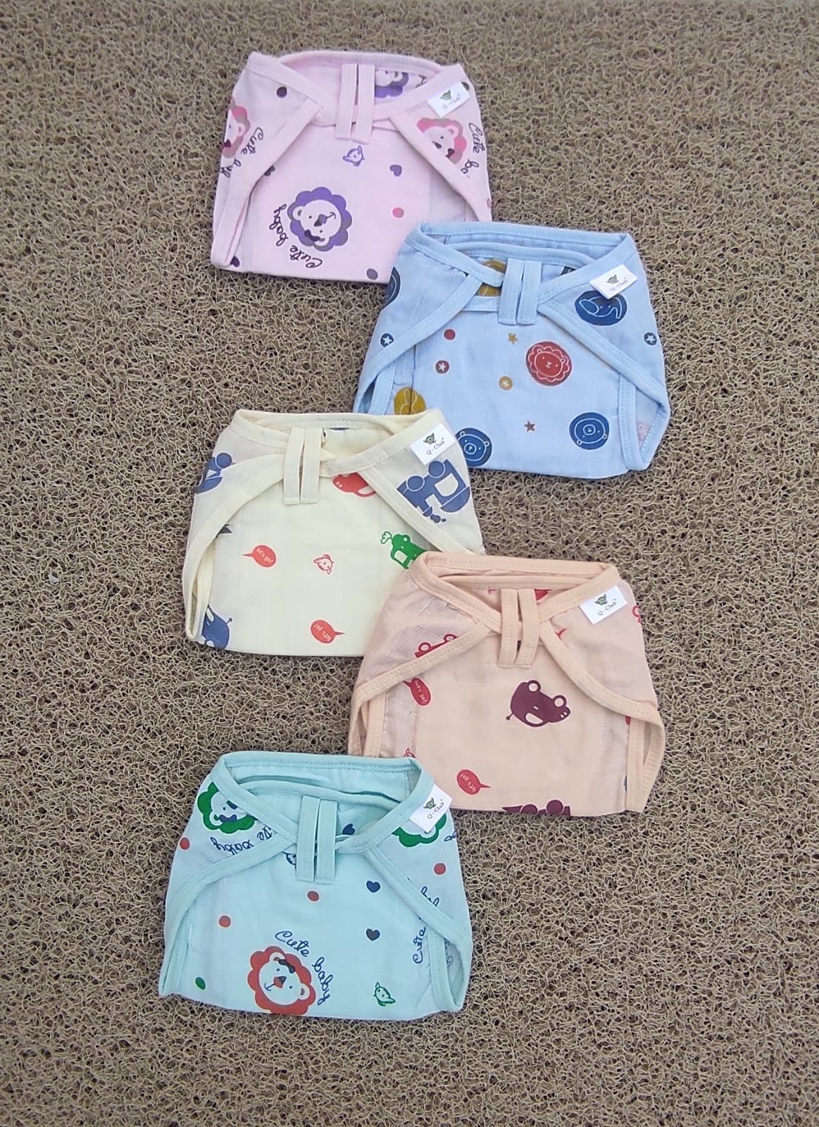 Muslin 5-Layered Nappies