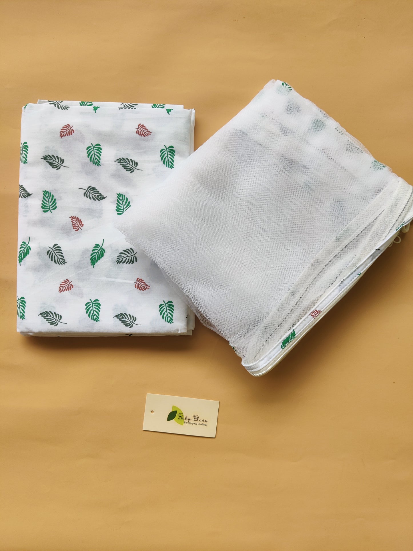 Cotton Cradle Cloth with Mosquito Net