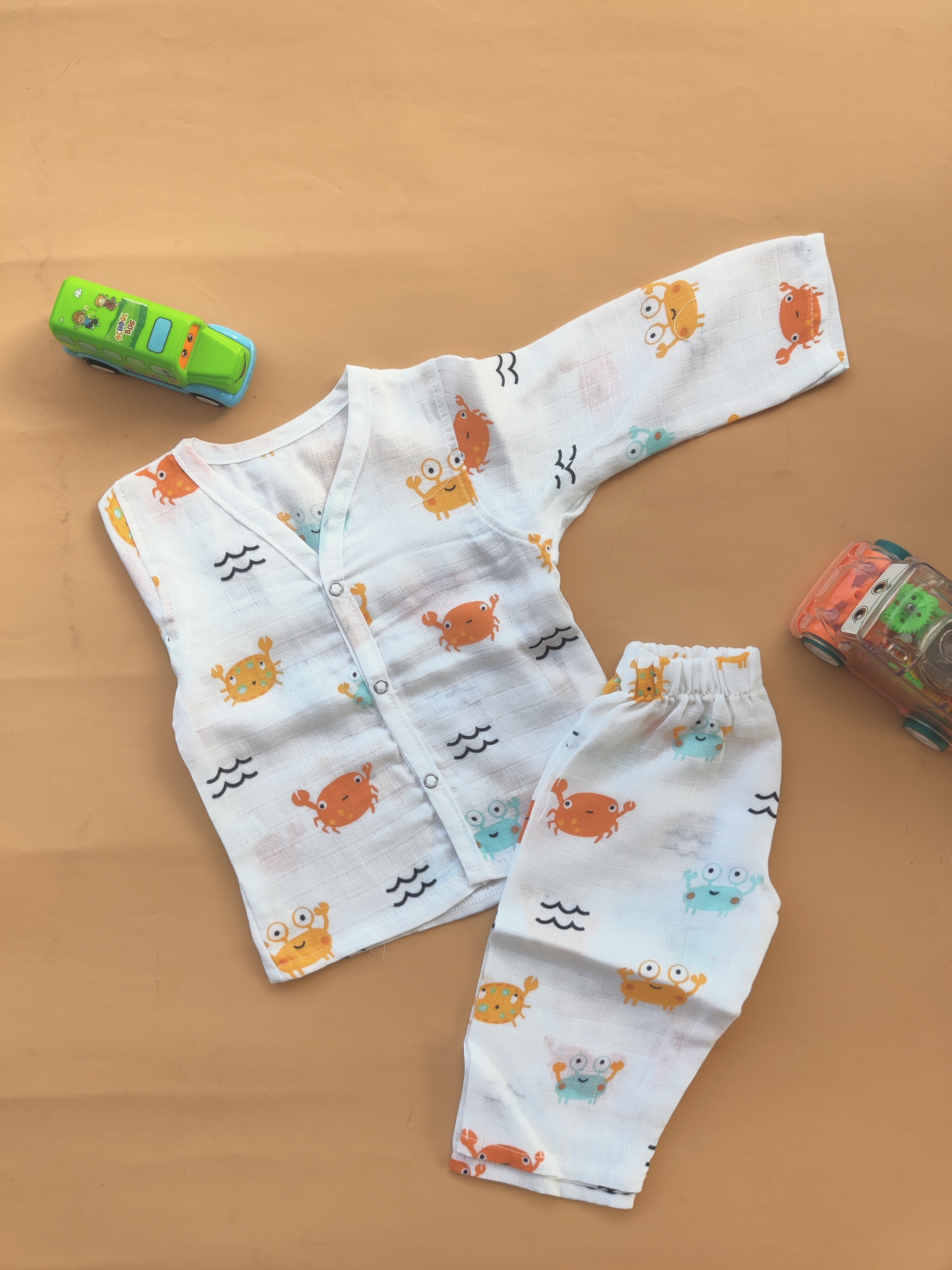 Muslin Sleepsuit (0-6 Months)
