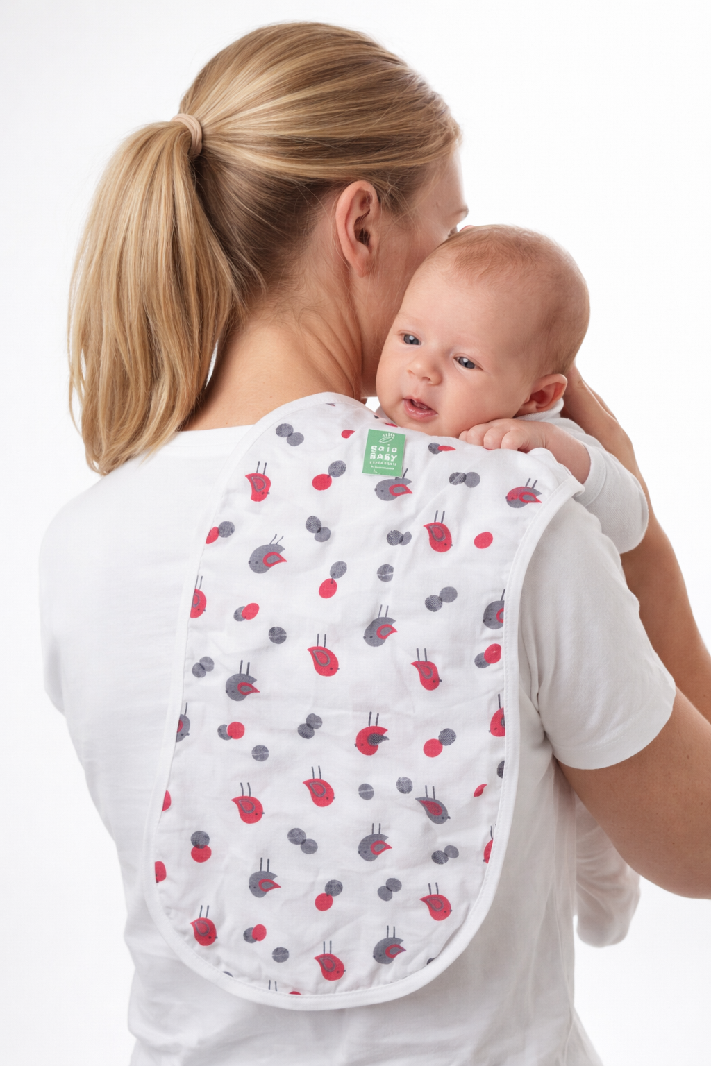 Bamboo Muslin Burp Cloth - Pack of two