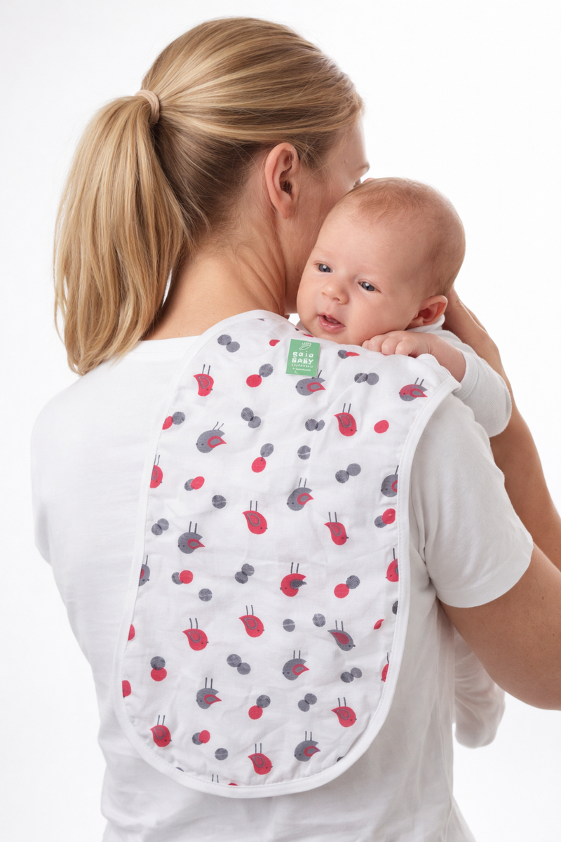 Bamboo Muslin Burp Cloth - Pack of two