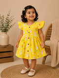 Muslin Butterfly Frill Frocks