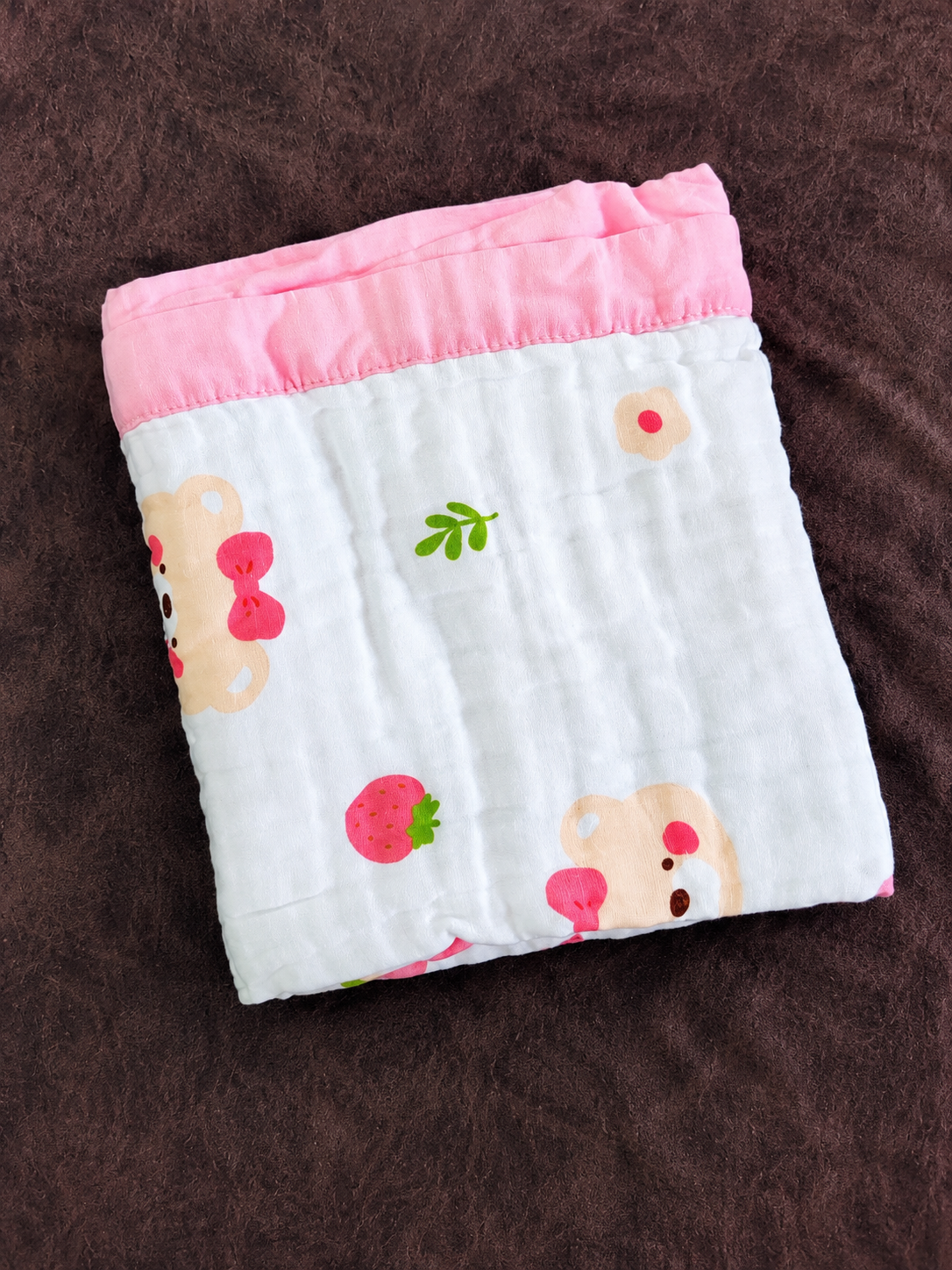 Crinkled Muslin Blankets - 6 Layered