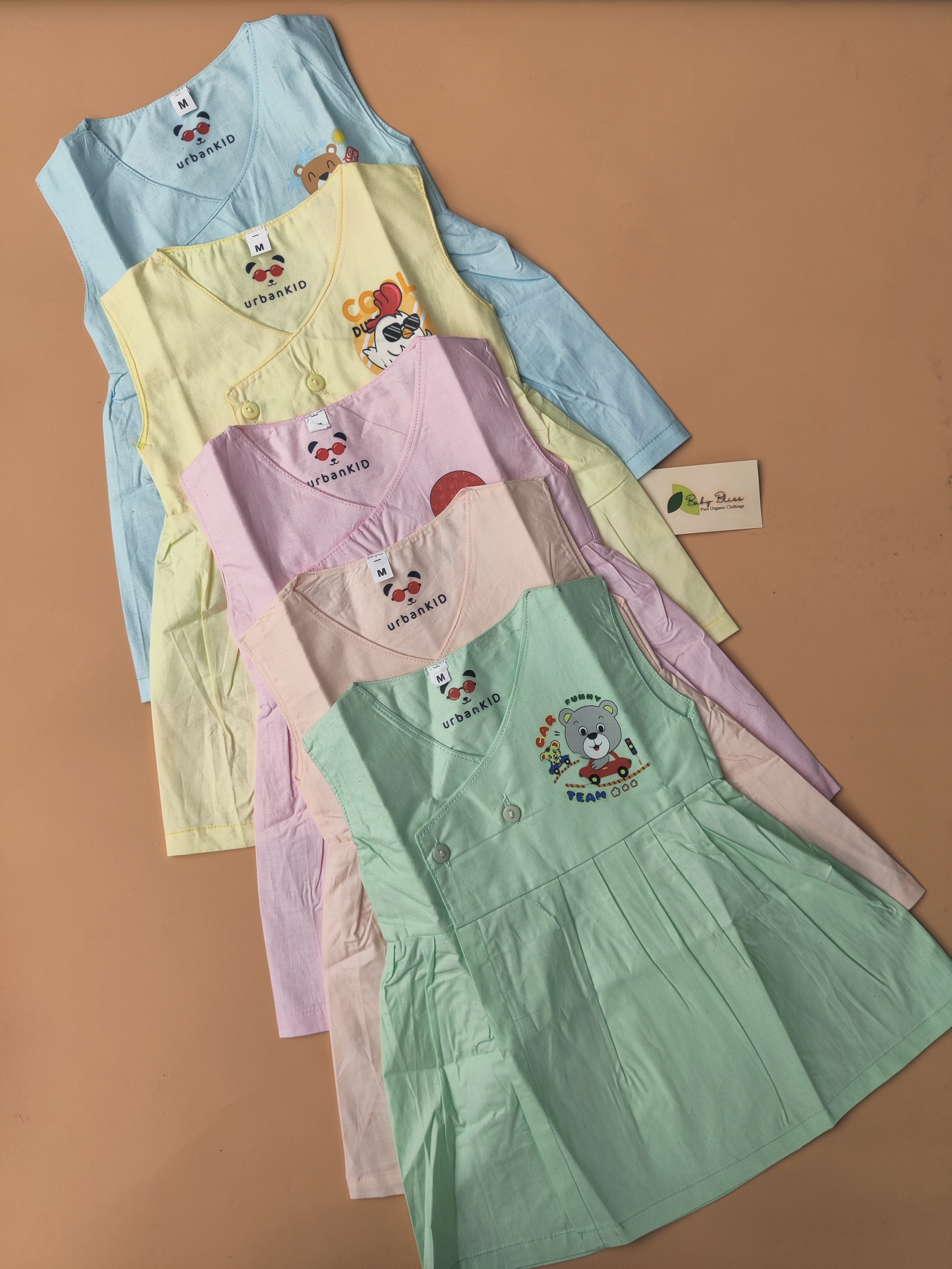 Cotton Cross Over Frocks