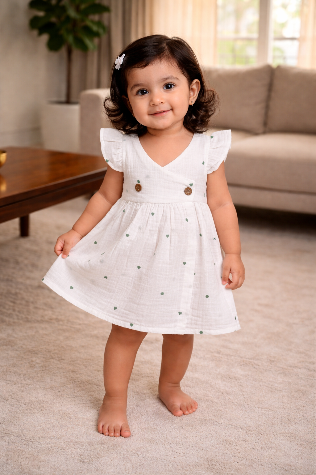 Premium Muslin Cross Over Frocks
