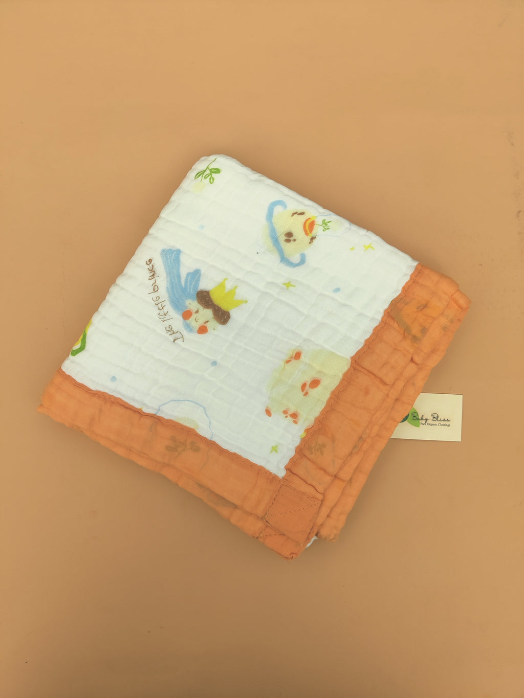 Crinkled Muslin Blankets - 6 Layered