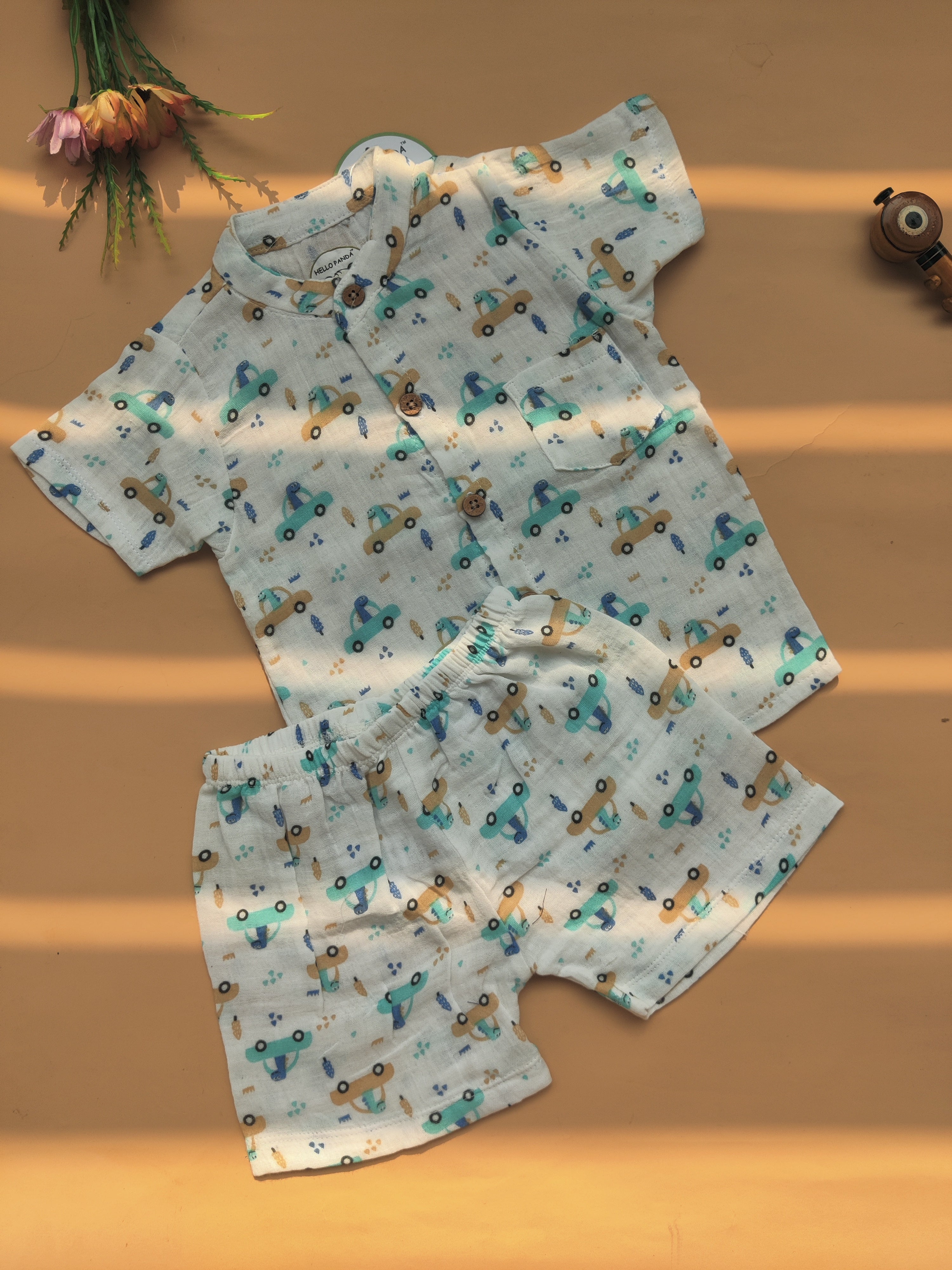 Printed Muslin Co-Ord