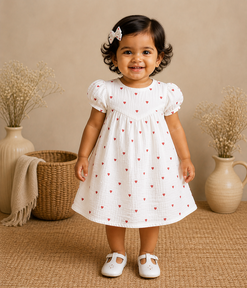 Premium Crinkled Muslin Frocks