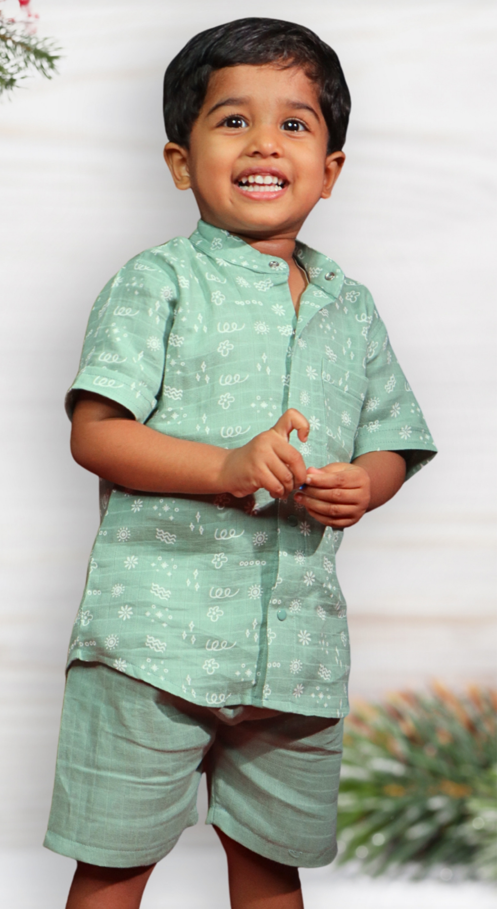 Muslin Digital Printed Co-Ord