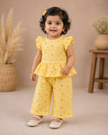 Muslin Frilled Half Sleeve + Pant