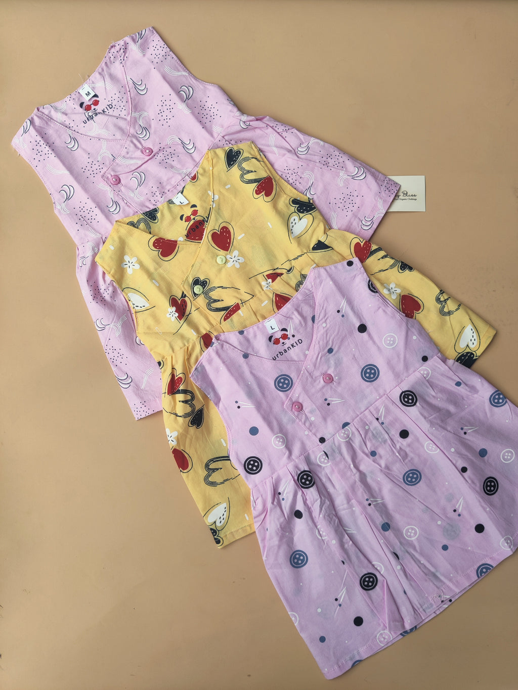 Cotton Cross Over Frocks