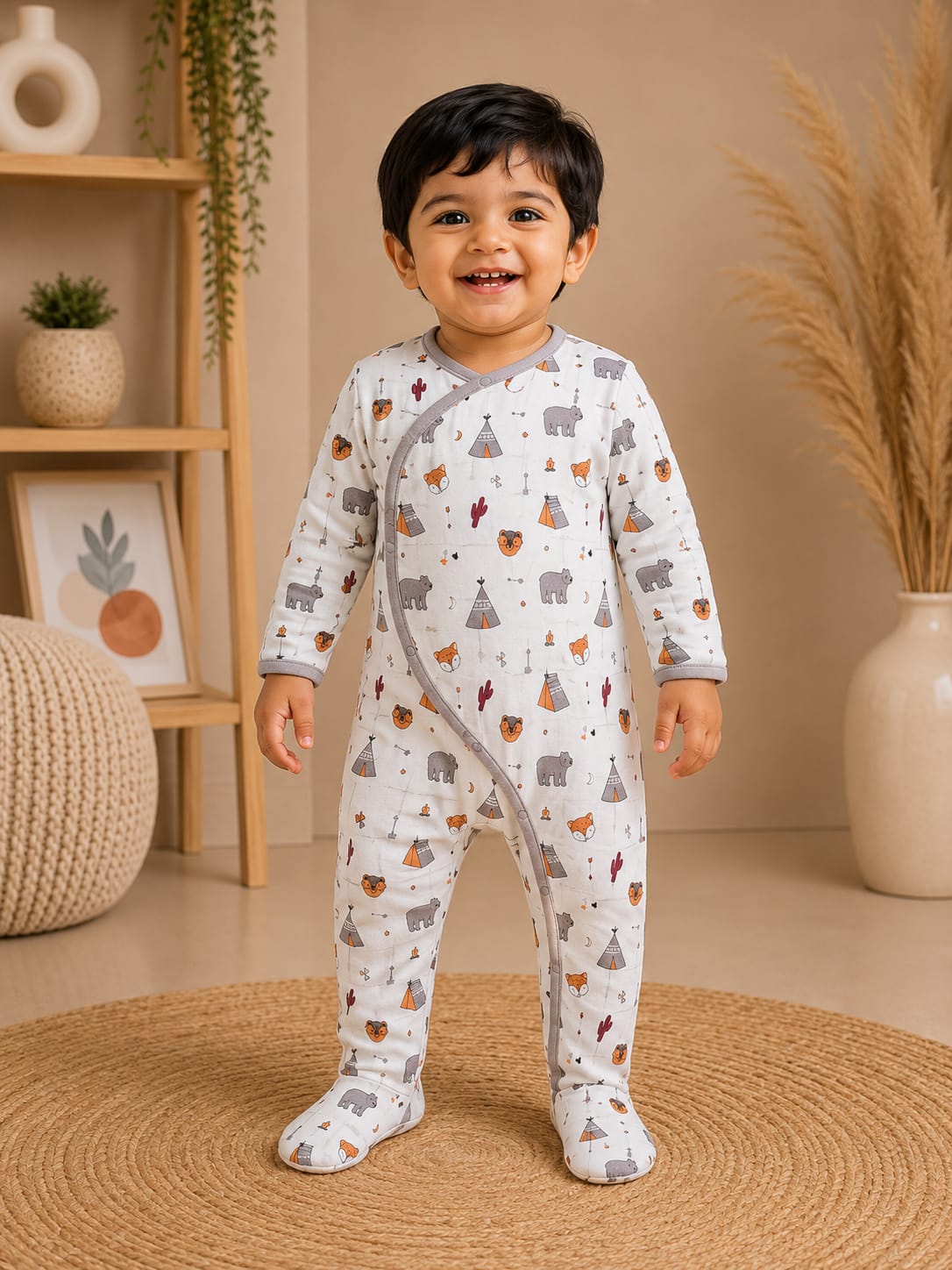 Muslin Cotton Rompers
