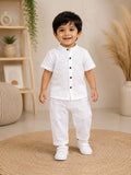 Branded Muslin Half Sleeve + Pant