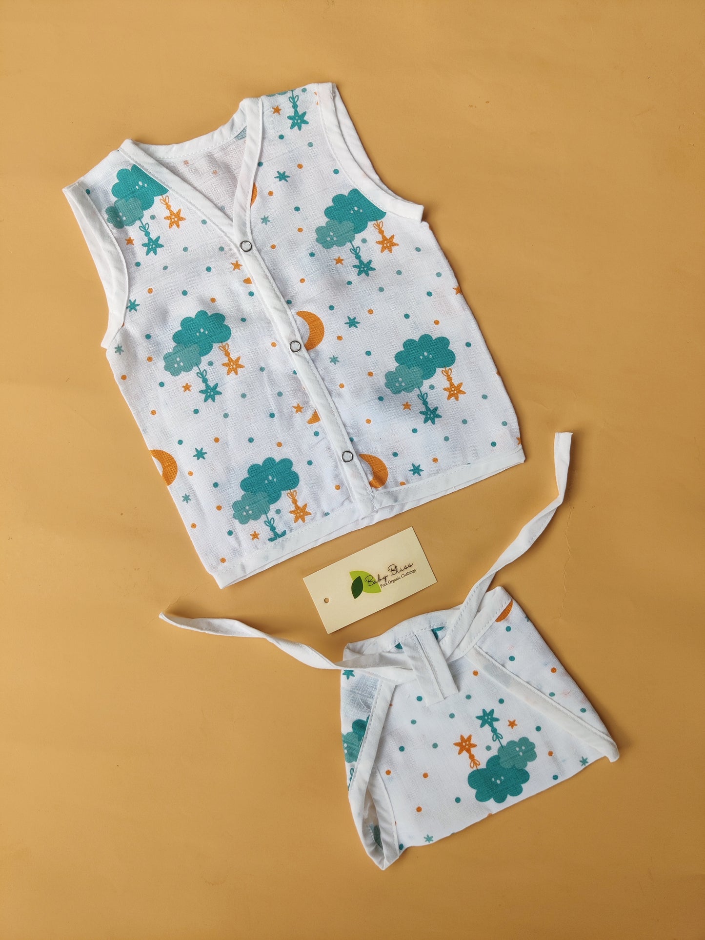 Muslin Jabla & Nappy Combo