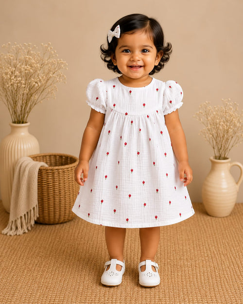 Blossom Frill Muslin Frocks