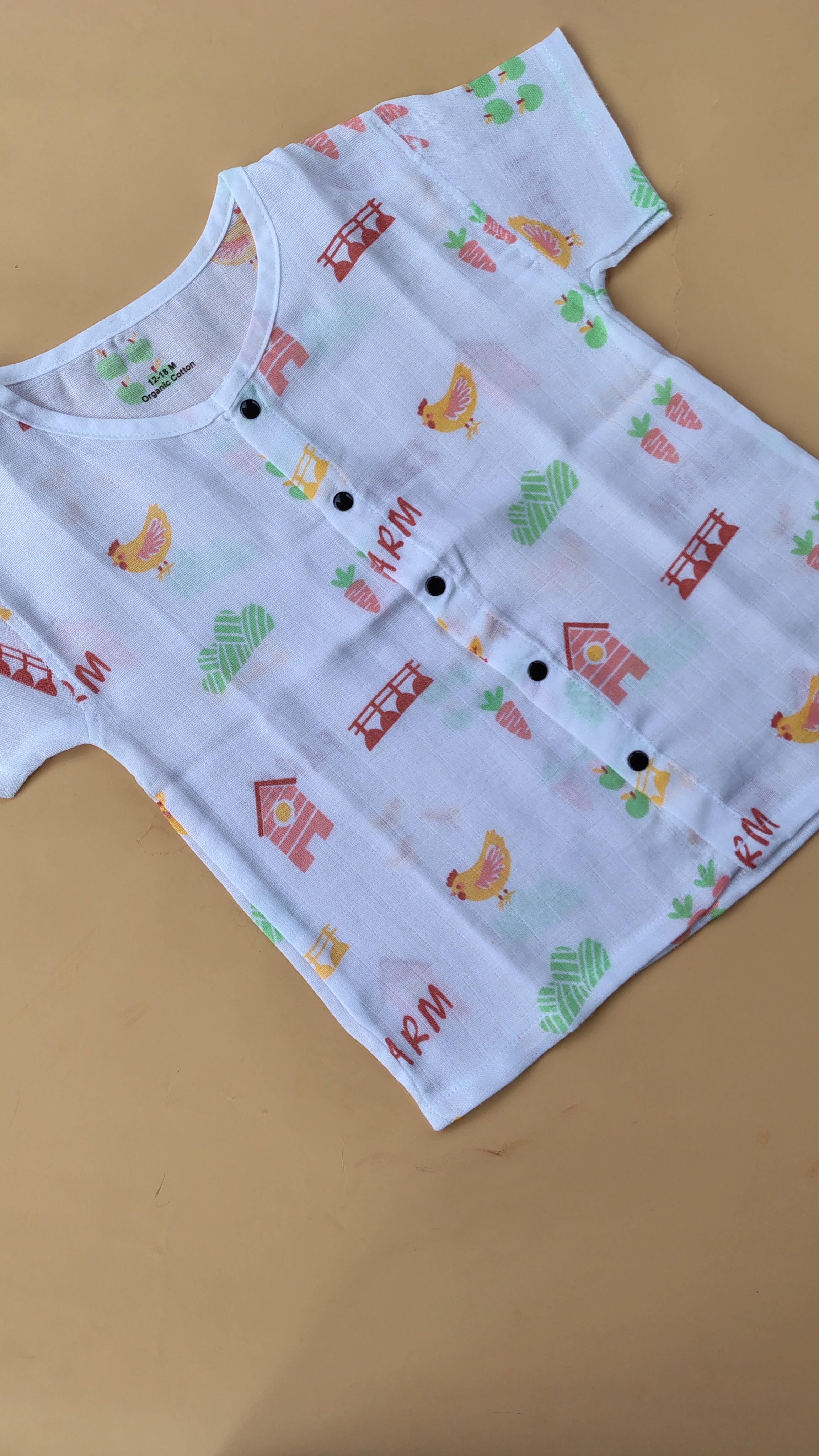 Muslin Half Sleeve Jabla