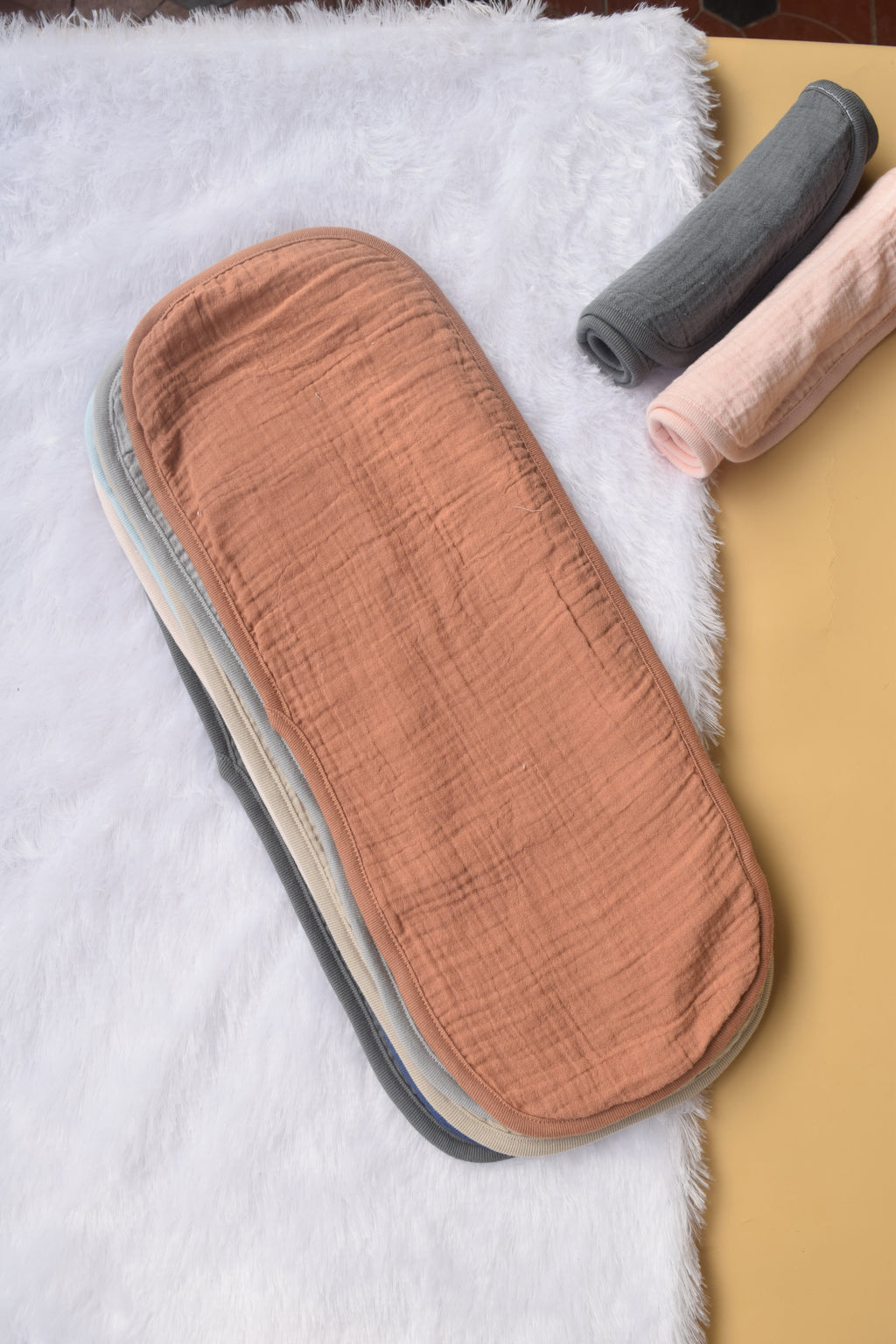 Muslin + Terry Burp Cloth