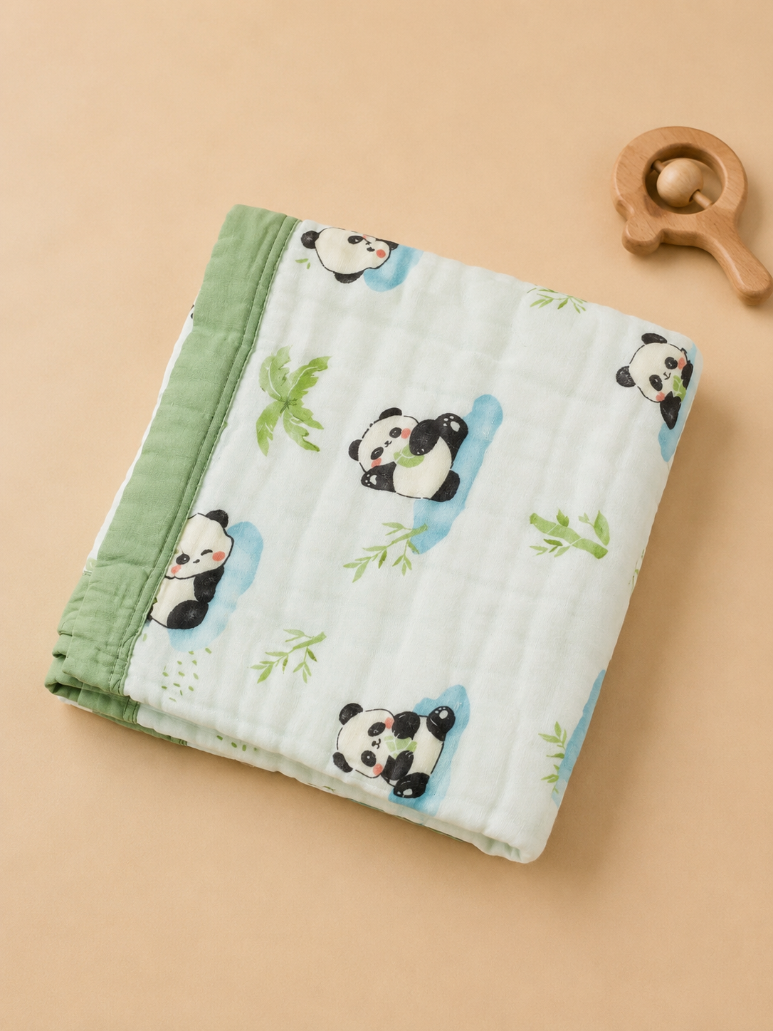Crinkled Muslin Blankets - 6 Layered