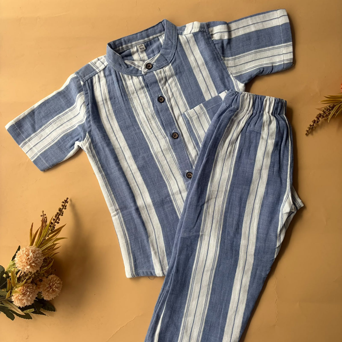 Branded Muslin Half Sleeve + Pant (2-6 Years)