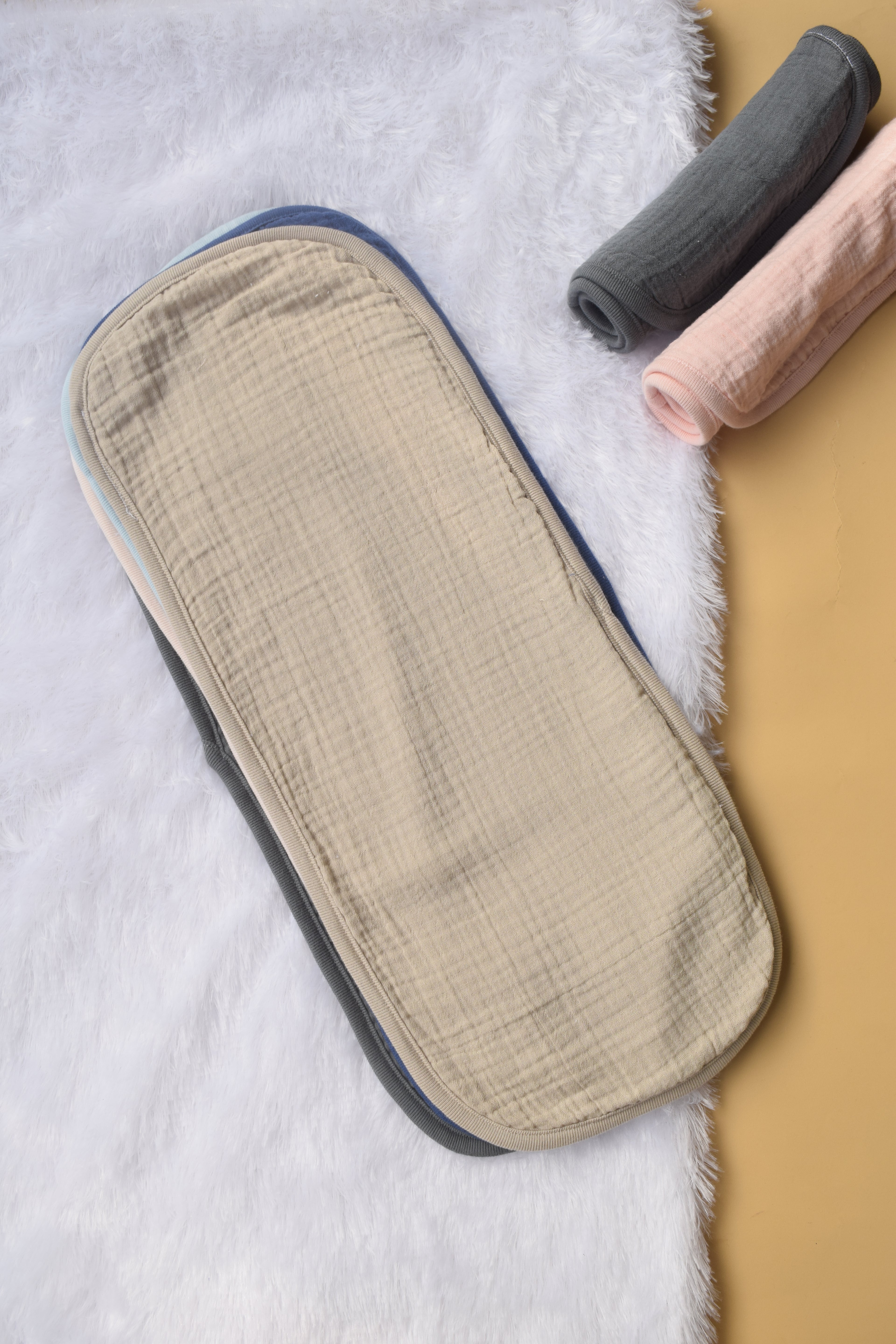 Muslin + Terry Burp Cloth