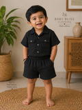 Solid color Muslin Co-Ord