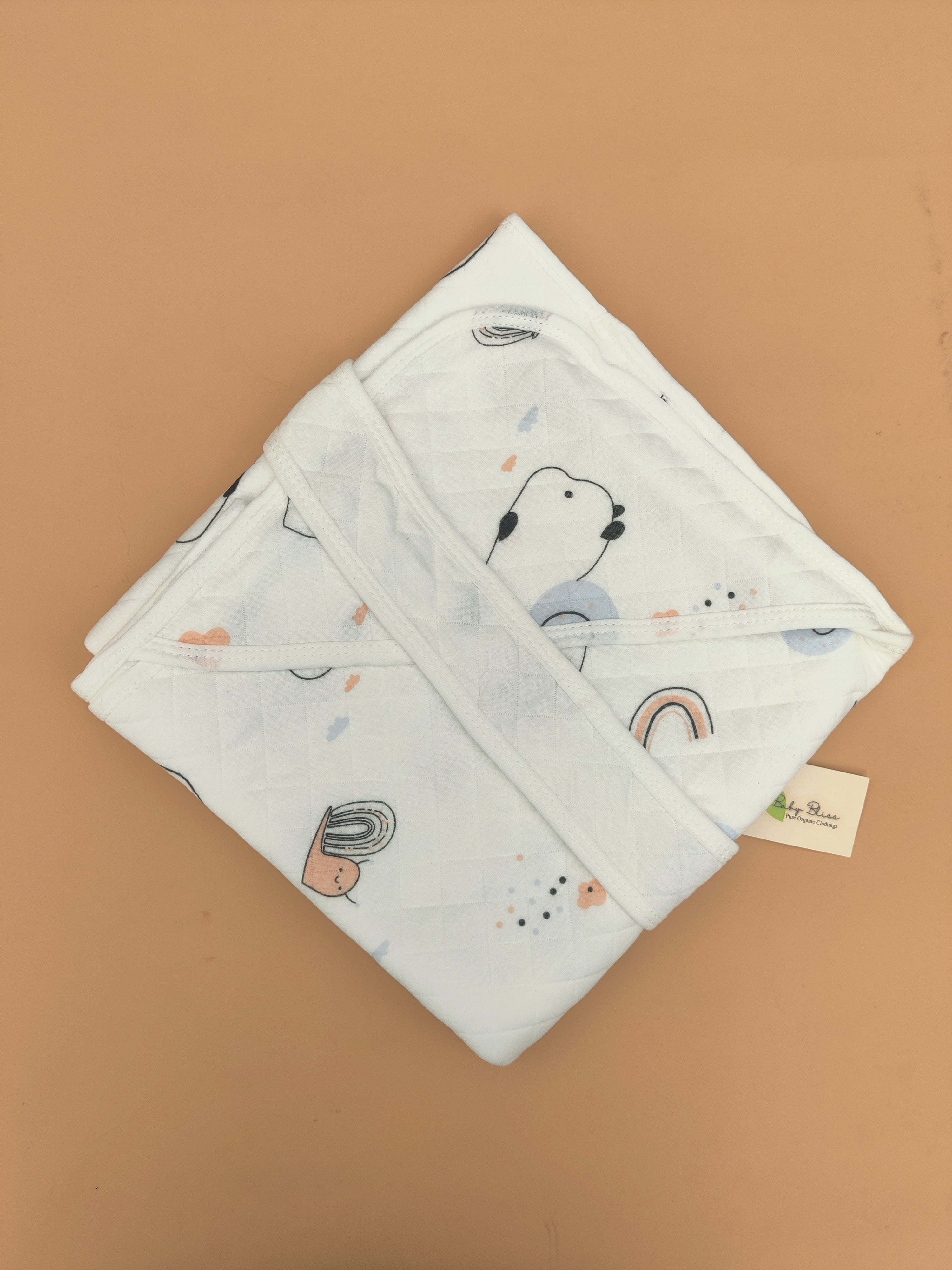 Imported Muslin Hooded Towel with Belt