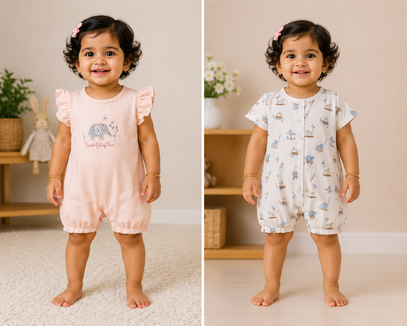 Butter Soft Half Romper - Unisex