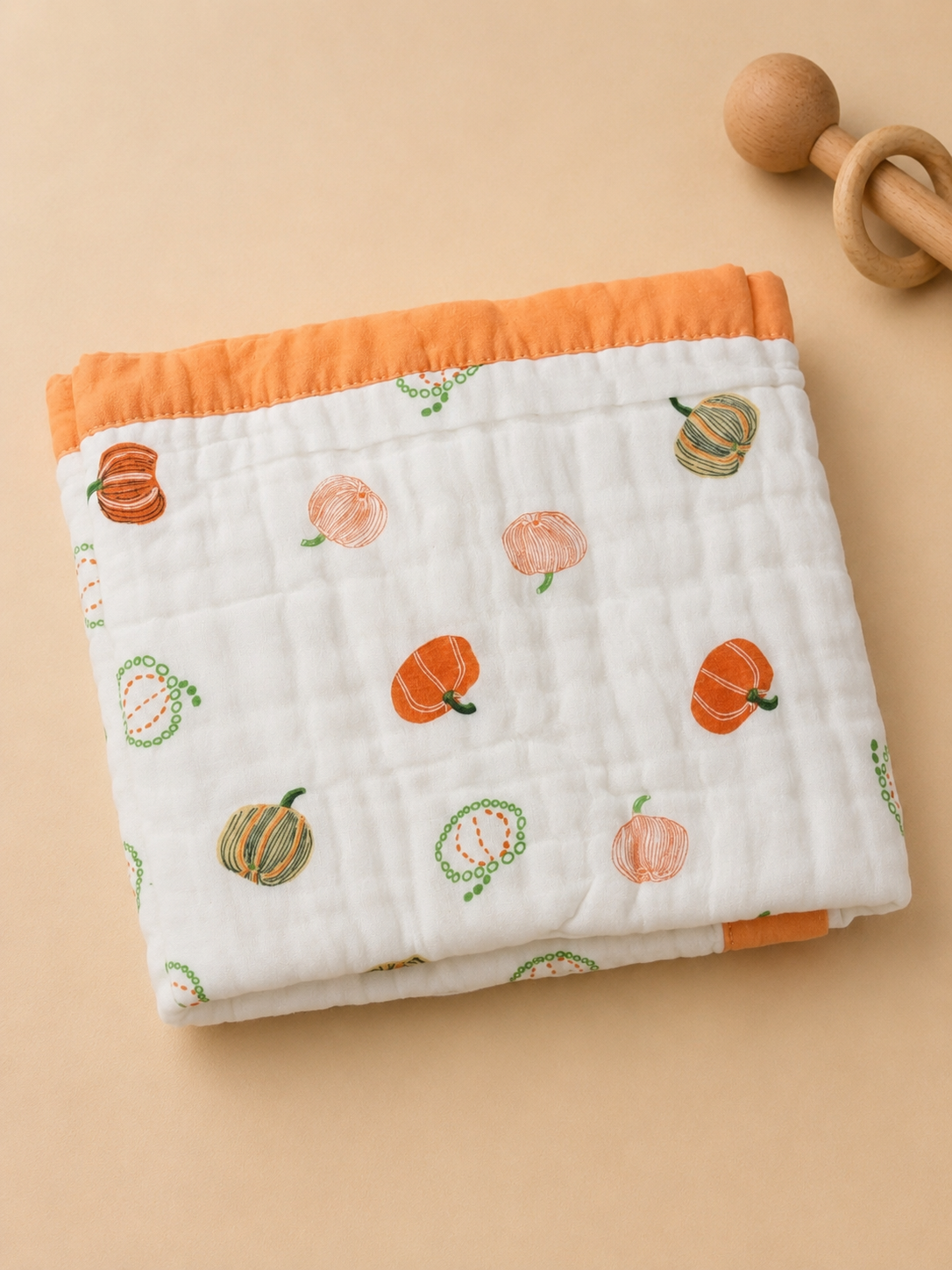 Crinkled Muslin Blankets - 6 Layered