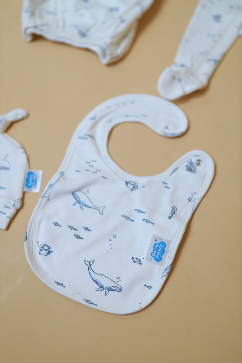 Organic cotton New Born Kit - Dolphin